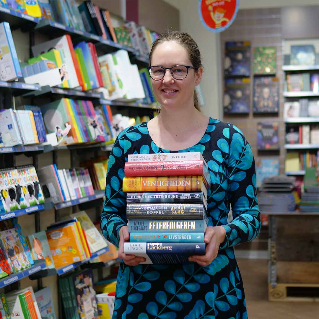 Stort udvalg af bøger i Glostrup Shoppingcenter