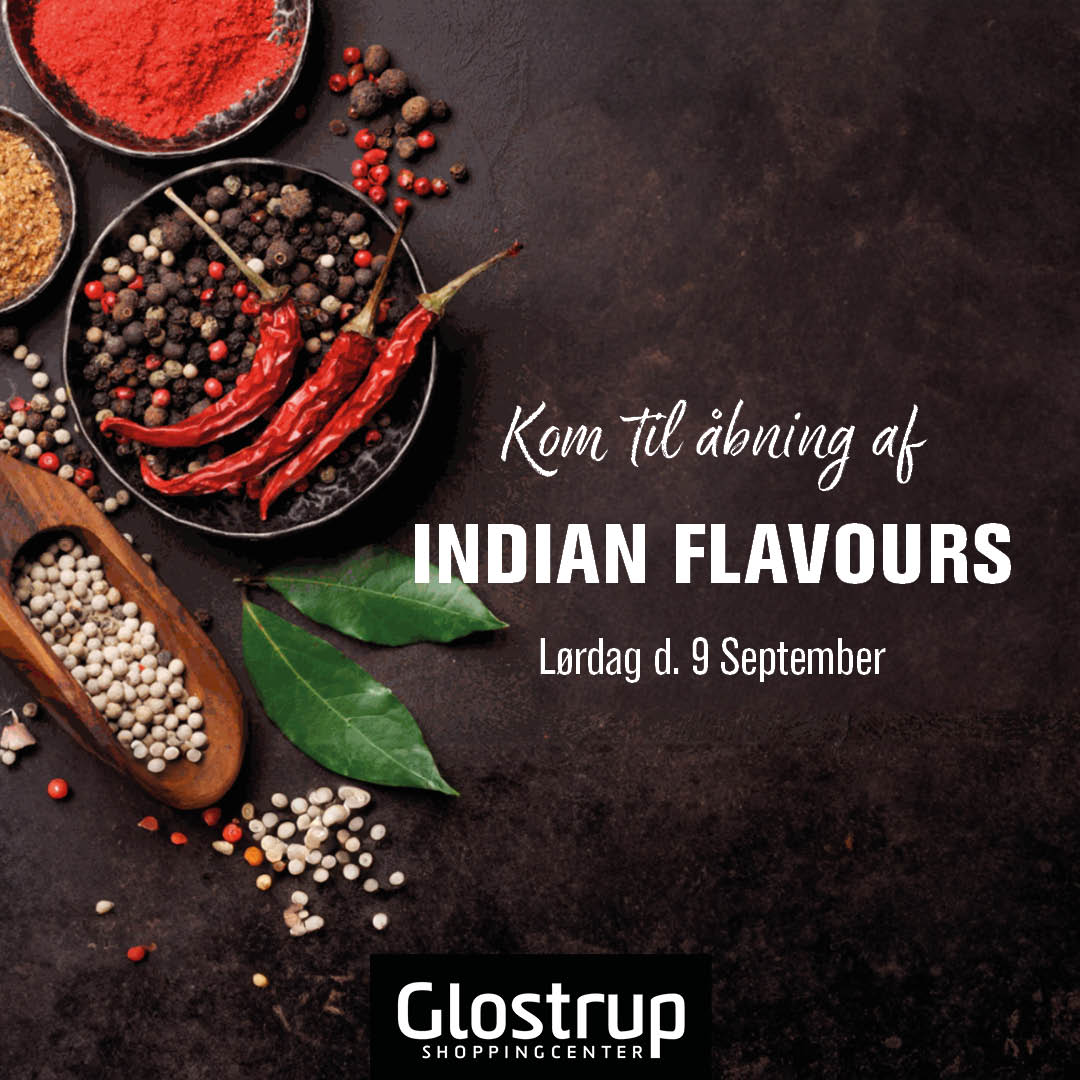 Indian Flavours 9/9 i Glostrup Shoppingcenter